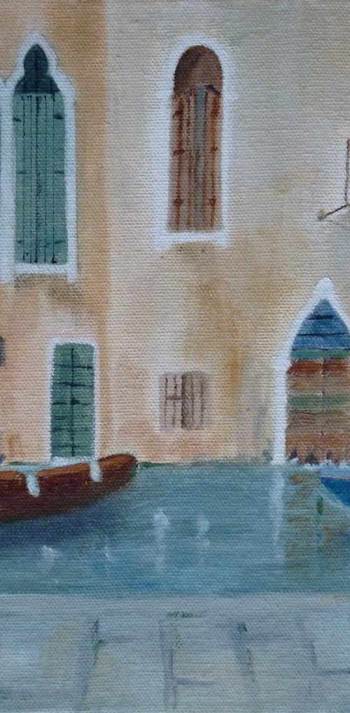 Canal behind the Frari, Venice by Maddalena Pacini