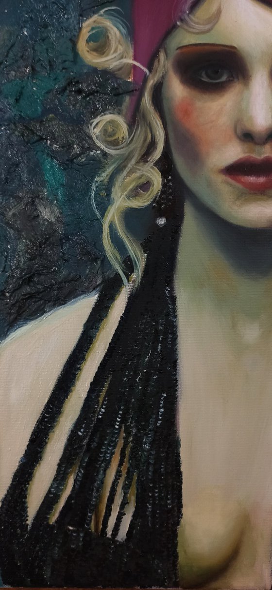 La fille de la belle Époque (portrait irregular serie)