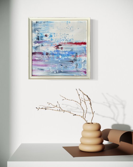 Silence between the waves. Diptych