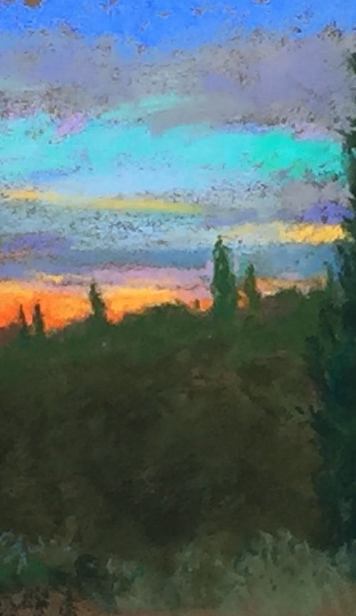 Tuscan Sunset by Michael Gillespie