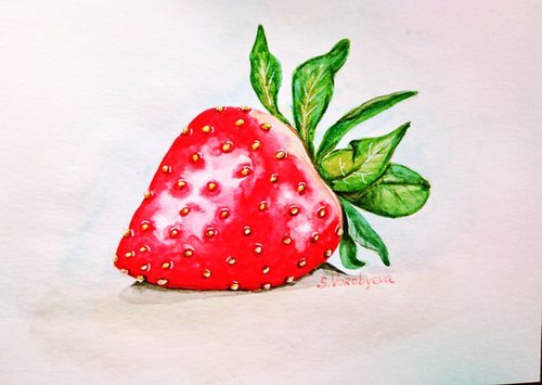 Strawberry by Svetlana Vorobyeva