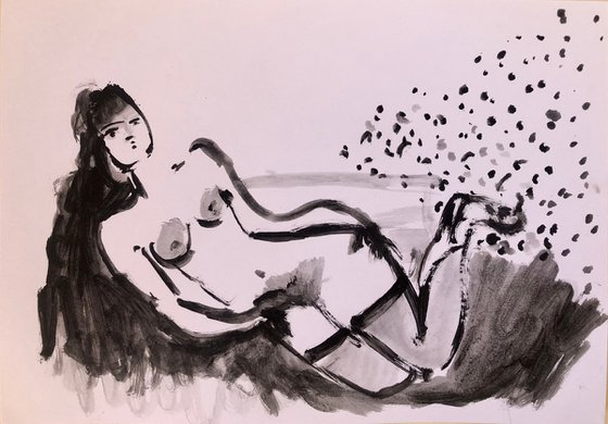 Reclining nude #2