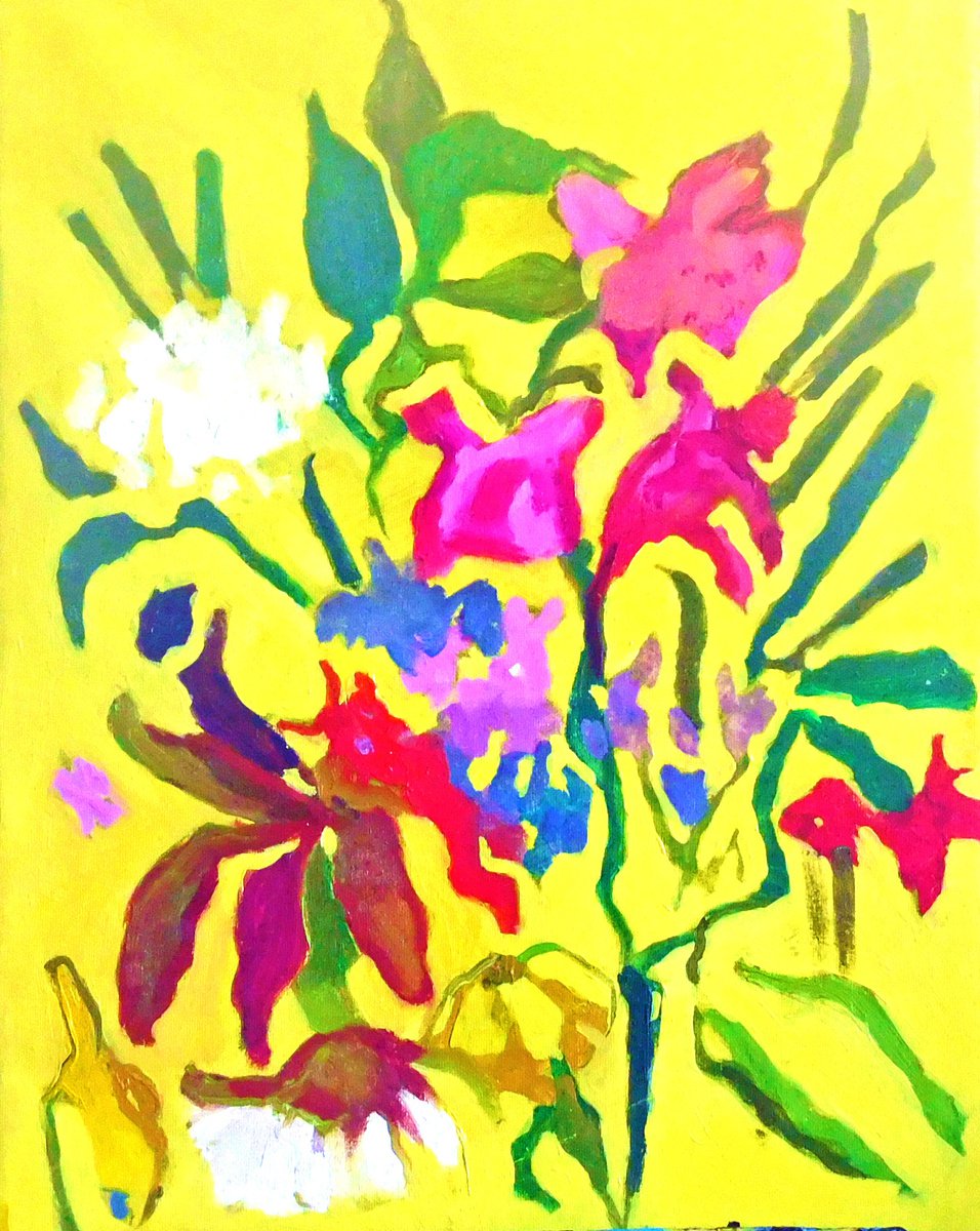 Flowers Together No. 7 by Ann Cameron McDonald