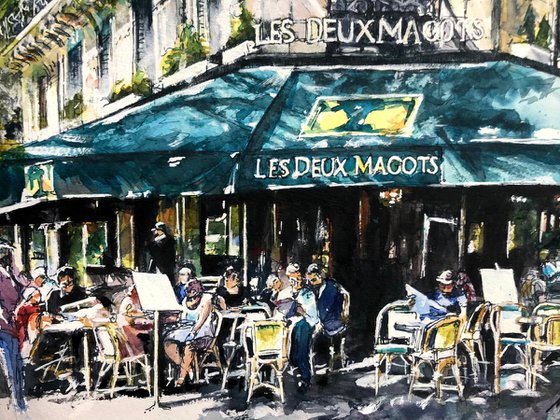 Les Deux Magots, Paris