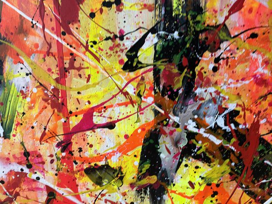 Diptych-Fire in the Dark