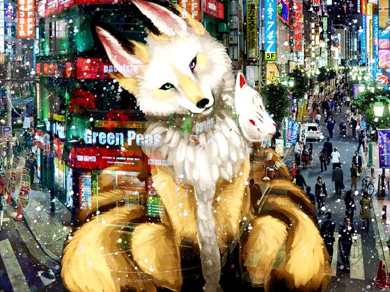 Kitsune in Tokyo