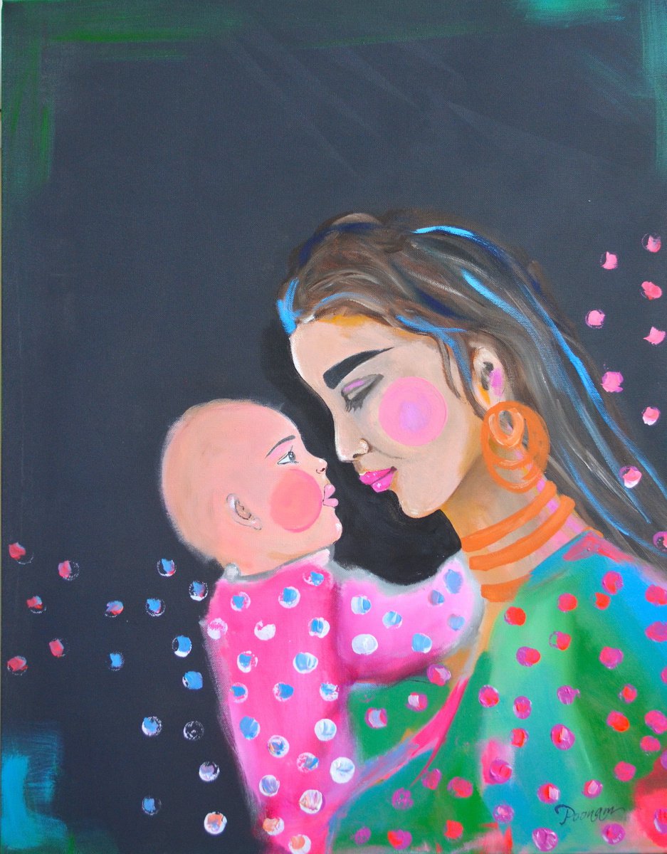 Motherhood by Poovi Art Gallery