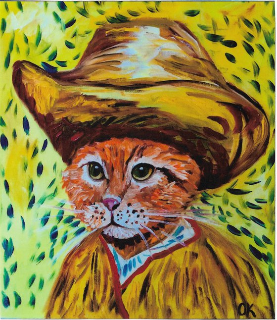 Cat La Van Gogh