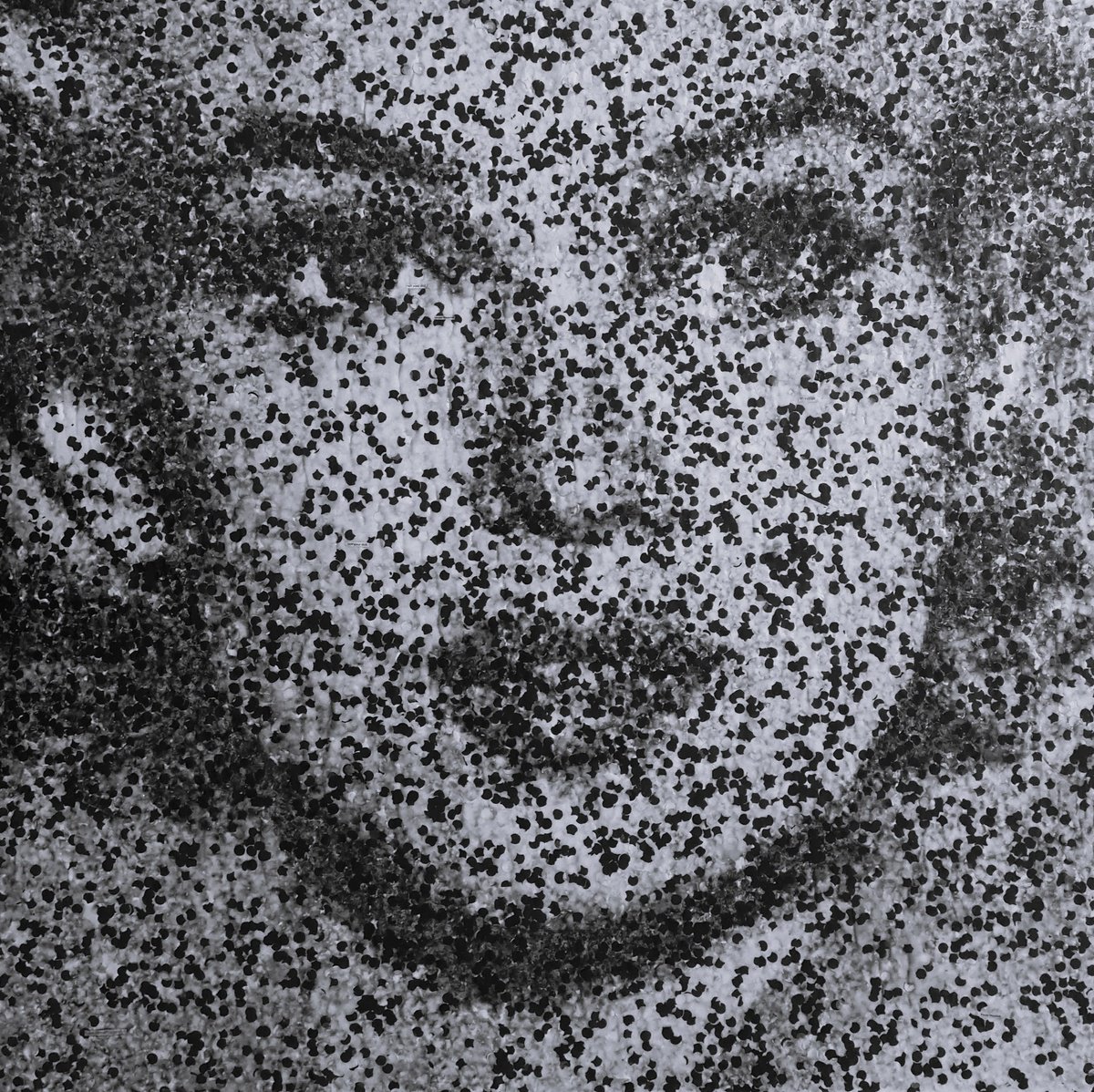 Impressionistic Portrait Collage By Alessio Mazzarulli, 33 X 33, Marilyn - 01 (N.707), Original Artwork