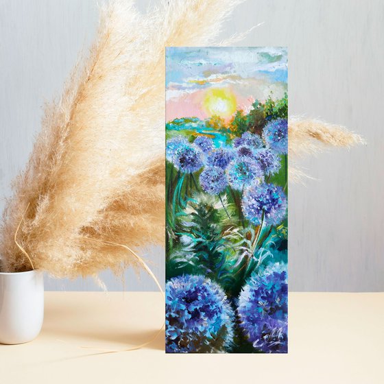 Blooming Onion oil art