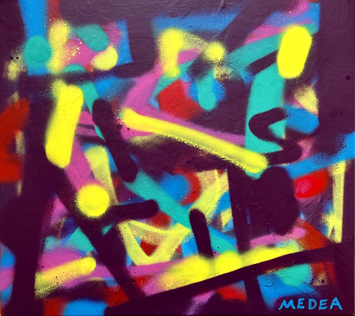 Inspired From The London Graff Streetz II, LDN, UK by Medea