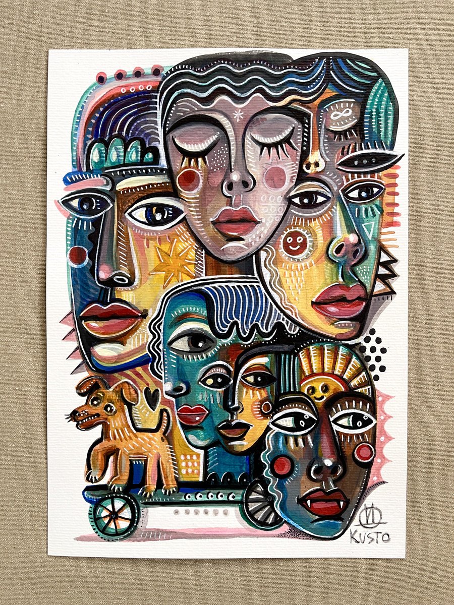  Time Travel By Daria Kusto, 8 X 11, Artwork For Sale On Artfinder