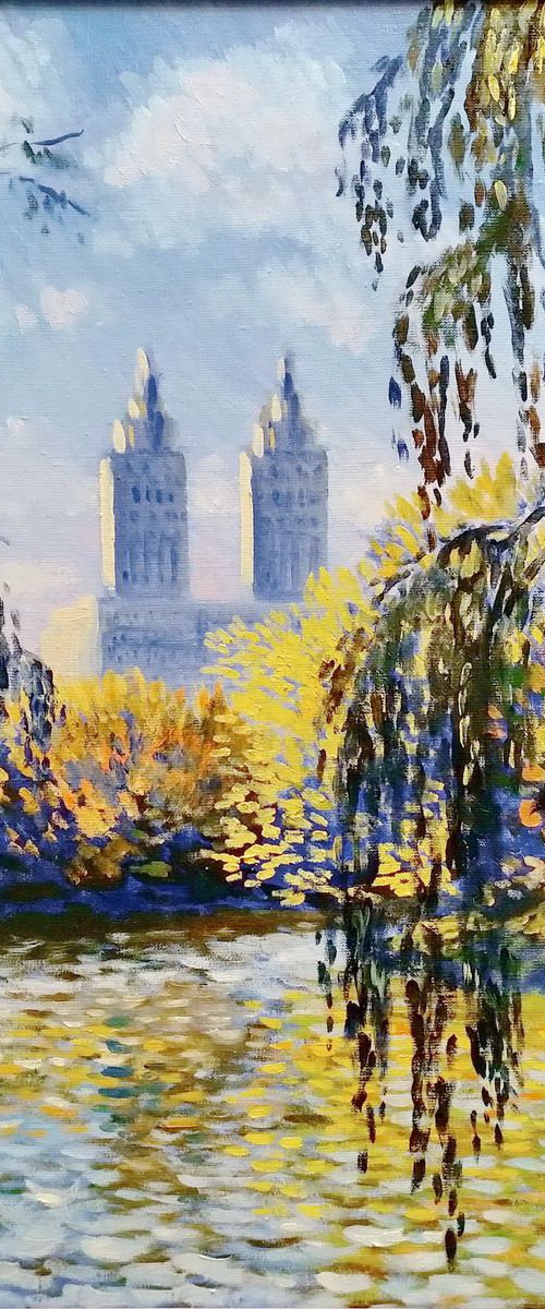Autumn in Central Park by Oleh Rak