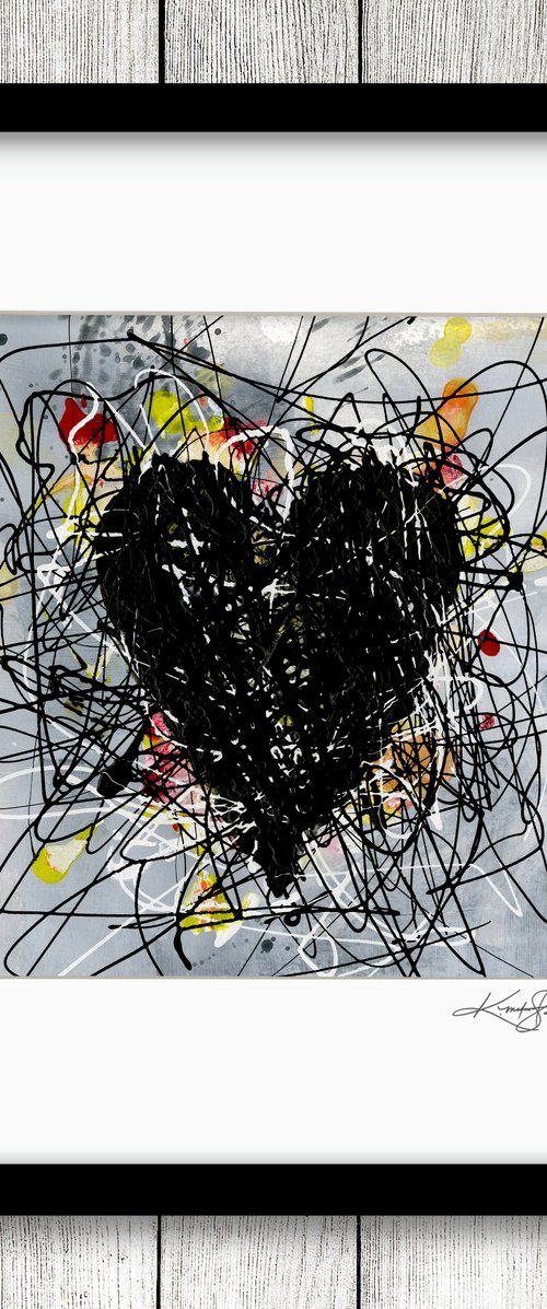 A Beautiful Heart 5 - Abstract Painting by Kathy Morton Stanion by Kathy Morton Stanion