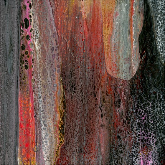 Mysterious Awakening 2  - Abstract Painting  by Kathy Morton Stanion