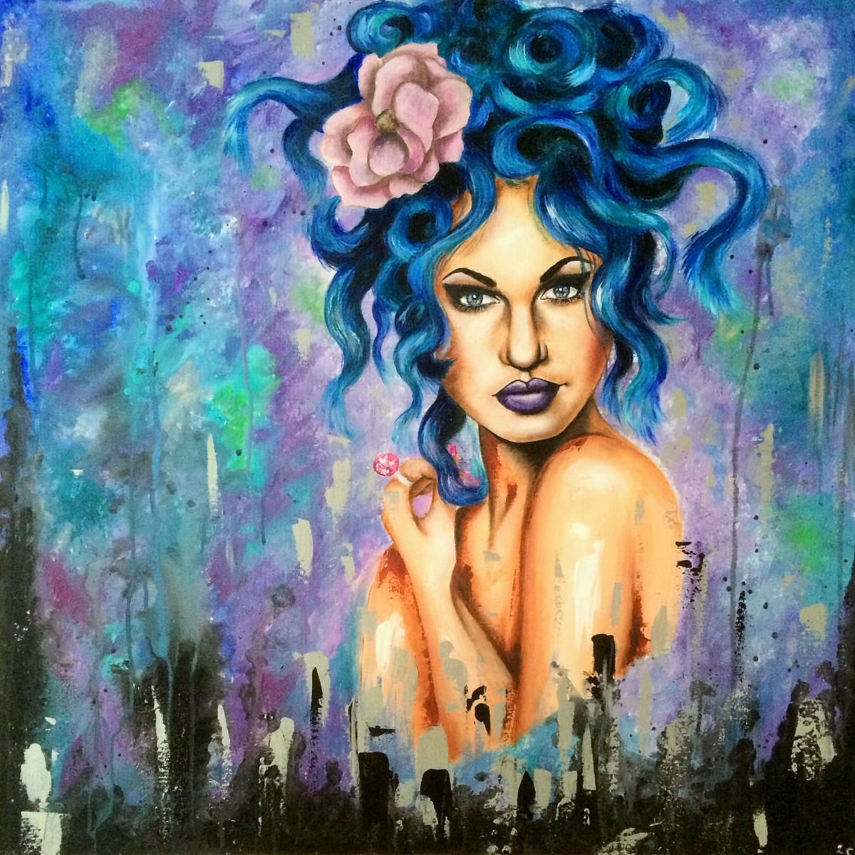 Lady Blue by Lisa Cunningham