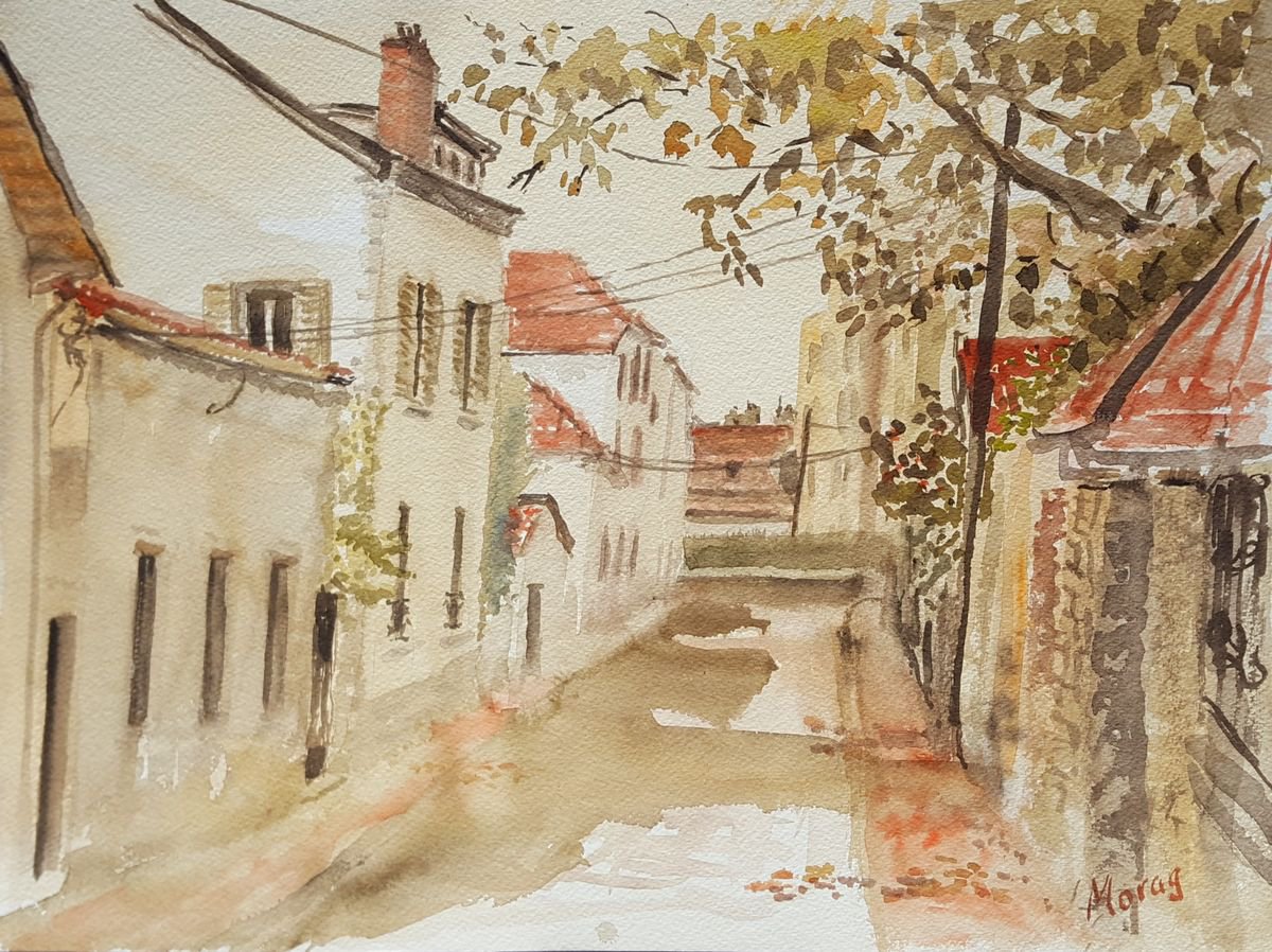 Rue Brune by Morag Paul