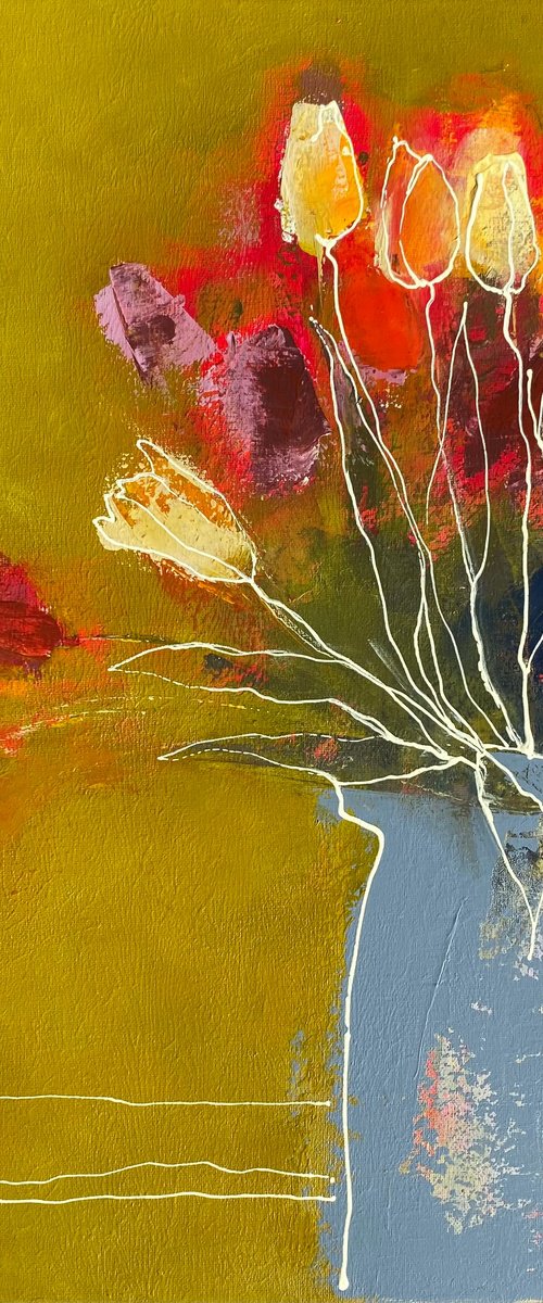 Tulips. by Tatjana Auschew