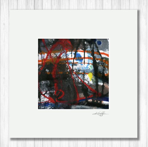 Urban Poetry 3 - Abstract Painting by Kathy Morton Stanion by Kathy Morton Stanion