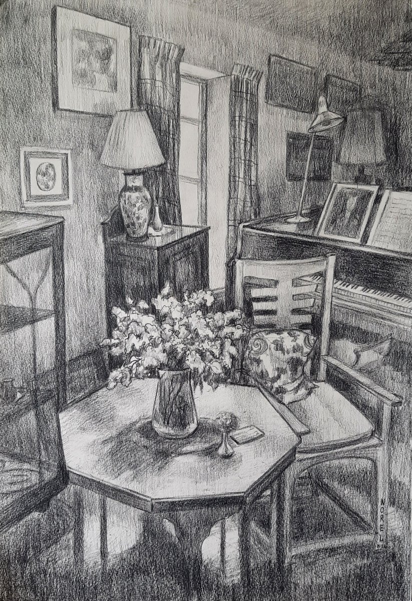 Scottish drawing room by Svetlana Norel