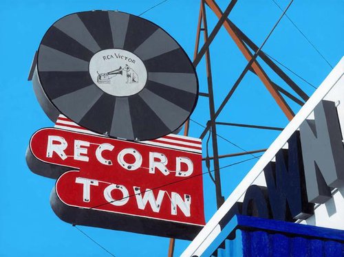 Record Town by Horace Panter
