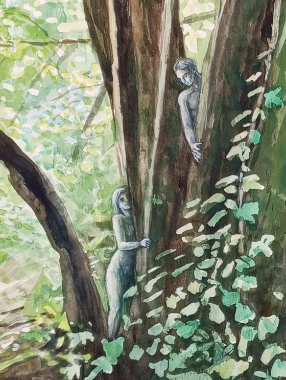 Around the tree