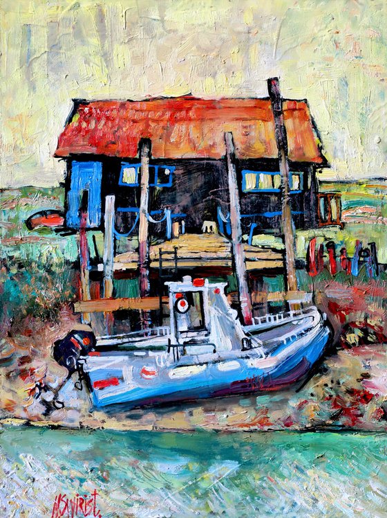Boats in La Tremblade
