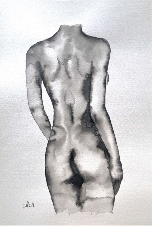 Female body I by Mateja Marinko