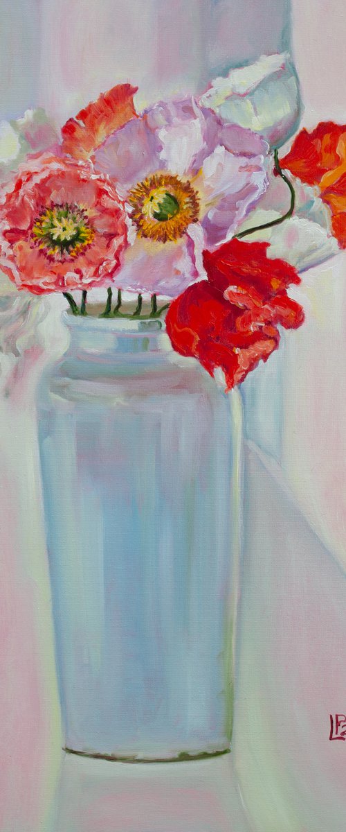 Poppies by Liudmila Pisliakova