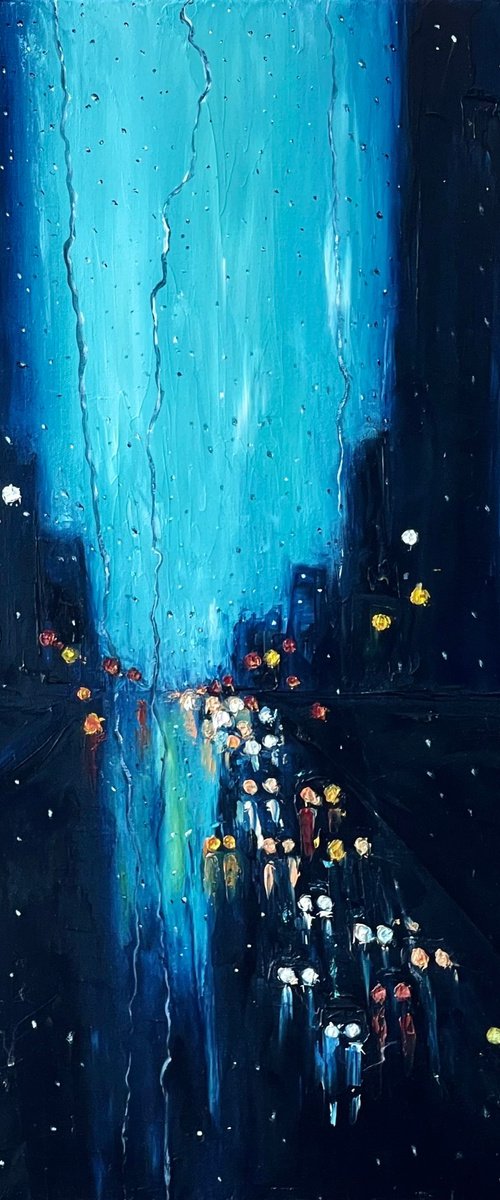 During the rain by Anastasiia Novitskaya