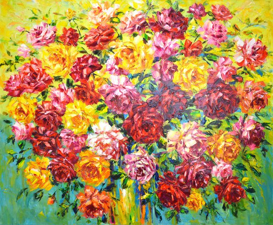Bright bouquet of flowers 2.