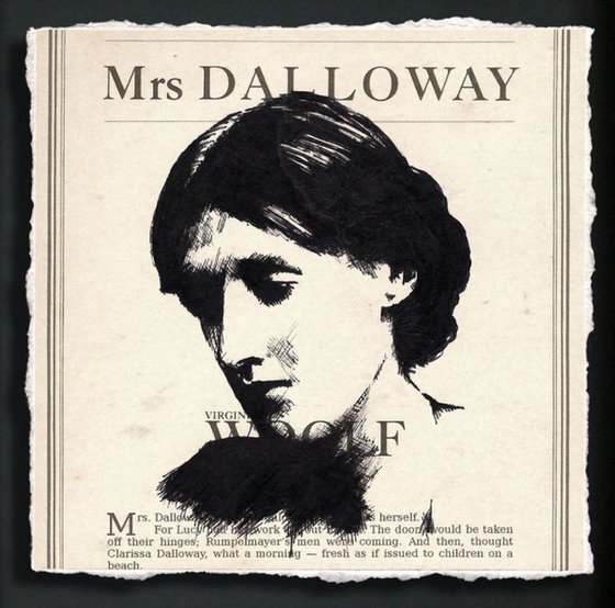 Virginia Woolf - Mrs Dalloway (Framed)