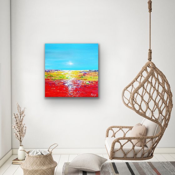 Blue Sky and Red Ocean