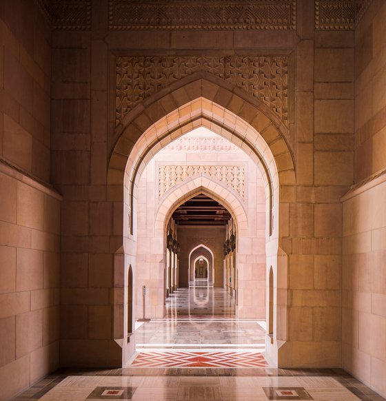 Pathway, Grand Mosque, Muscat