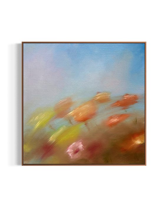 Dissolve in the poppies