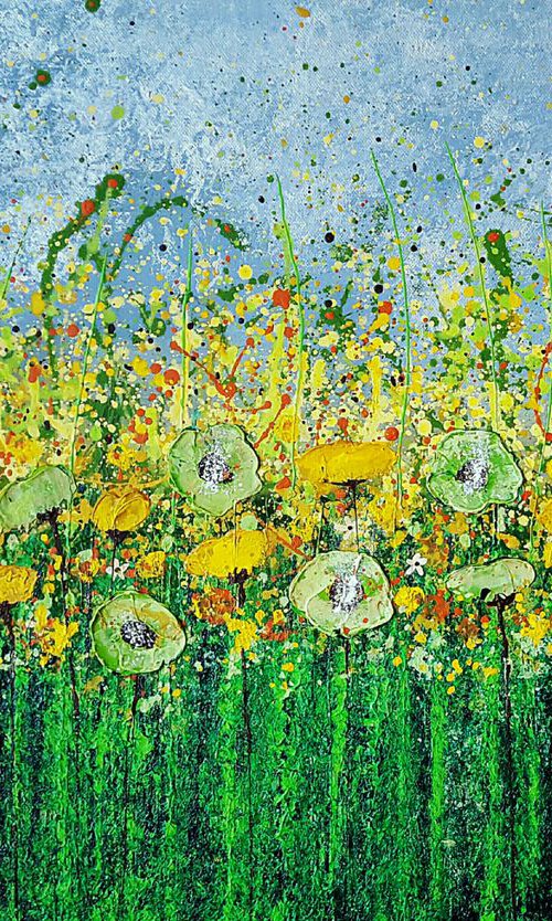 MEADOW FLOWER FEAST by Cinzia Mancini