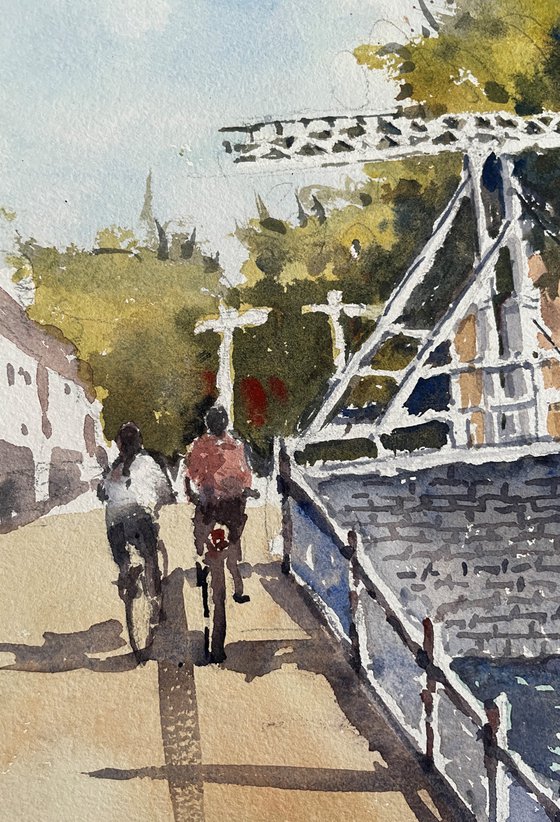 Cycling Along the Water - Lombok - Utrecht