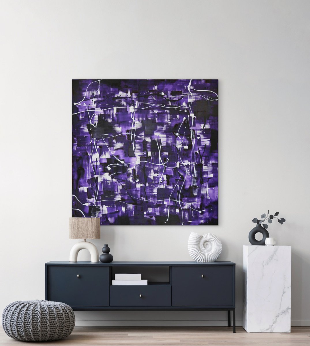  Velvet Shadows By Paresh Nrshinga Frsa, 36 X 36, Artwork For Sale On Artfinder