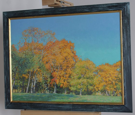 Golden autumn in Tsaritsyno