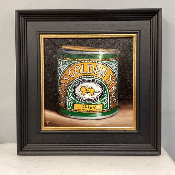 Golden syrup. still life