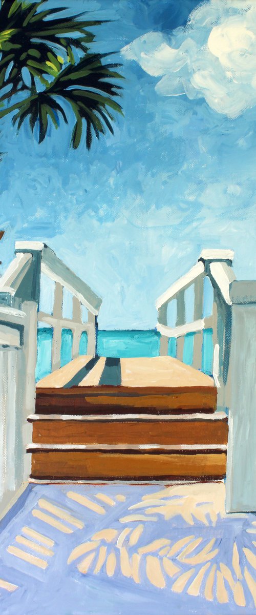 Beach Entrance by Melinda Patrick