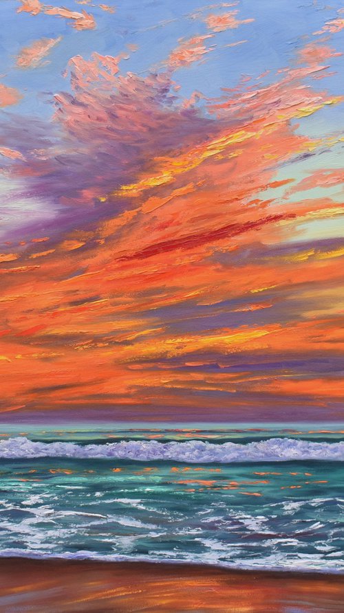 Dramatic Sunset by Yulia Nikonova