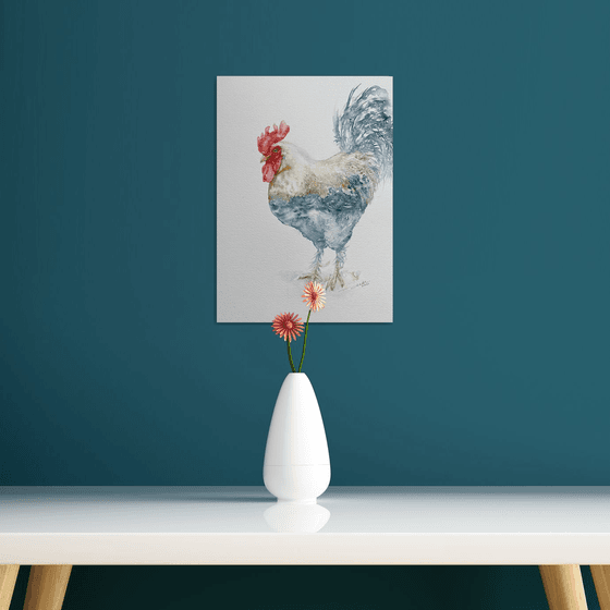 White Rooster Remo