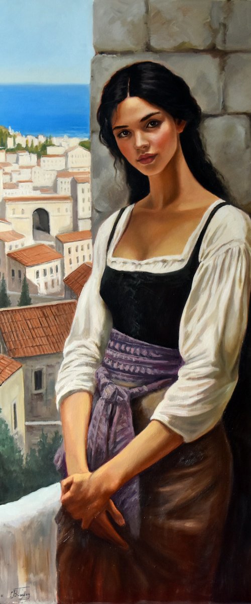 The Mediterranean girl V by Serghei Ghetiu