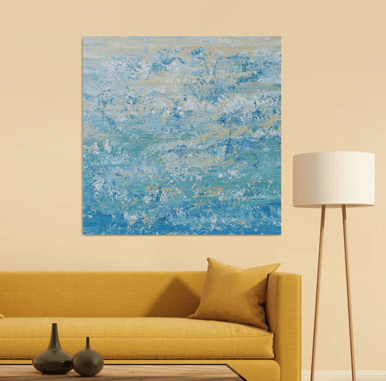 Aqua Light - Abstract Seascape