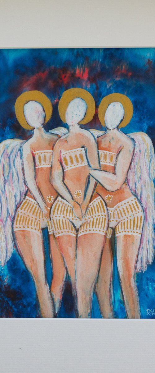 Angels on Vacation by Ruth Archer