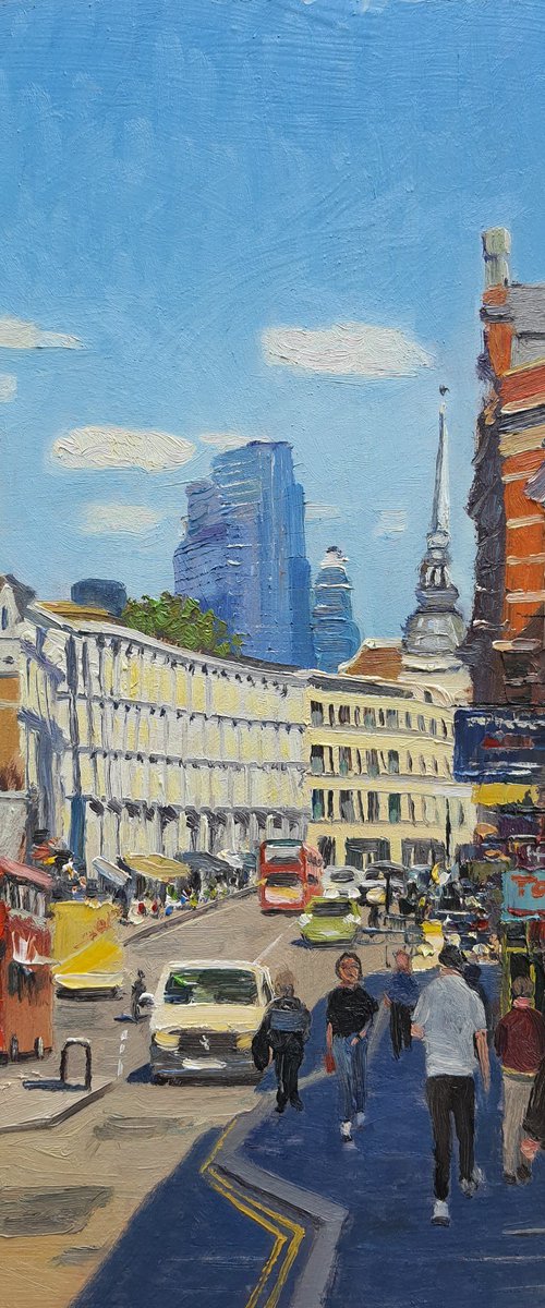 Fleet Street London by Roberto Ponte