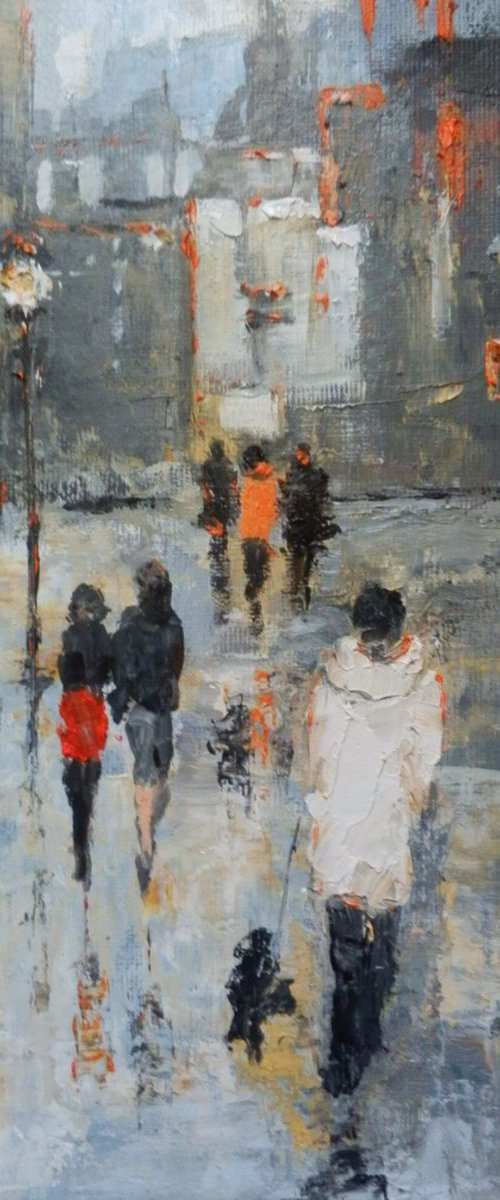 Walk in an autumn evening by Maria Karalyos