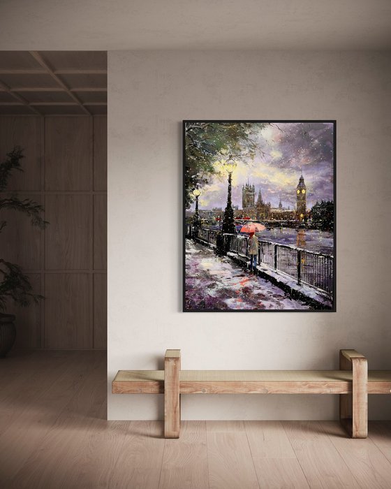 It’s Snowing in London