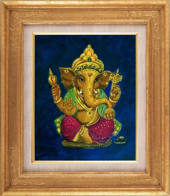 Lord Ganesha the cute one